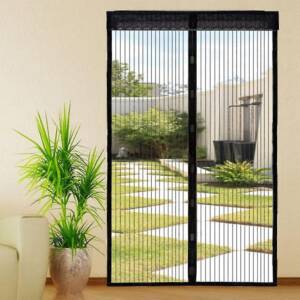 Best Fly Screens for French Doors : Magnetic fly screen for french door