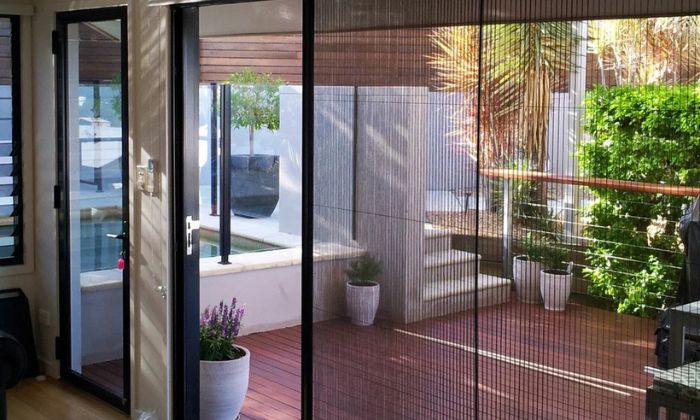 mosquito net door